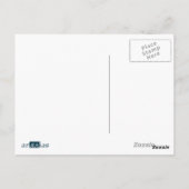 Keine häusliche Gewalt mehr Postkarte (Rückseite)