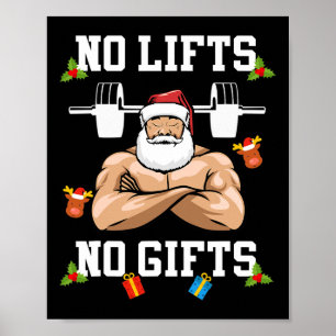 Keine Hebungen Keine Geschenke - Gewichtheber Body Poster