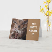 KEINE HINTERN DAVON "GLÜCKLICHER GEBURTSTAG FÜR SI KARTE (Gelbe Blume)