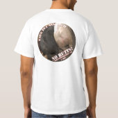 KEINE HINTERN! T-Shirt (Rückseite)