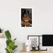 Keine Hitze zu groß Poster (Heimbüro)