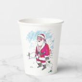 Keine Ho-Ho-Papiertassen Pappbecher (Vorderseite)