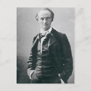 Keine höhere Auflösung verfügbar. Charles_Baudelai Postkarte