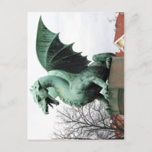 Keine höhere Auflösung verfügbar. Ljubljana_dragon Postkarte