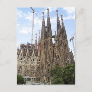 Keine höhere Auflösung verfügbar. Sagradafamilia-o Postkarte