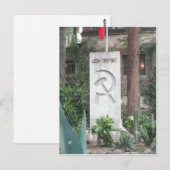 Keine höhere Auflösung verfügbar. Trotsky_grave.jp Postkarte (Vorne/Hinten)
