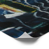 Keine Hunde Poster (Ecke)