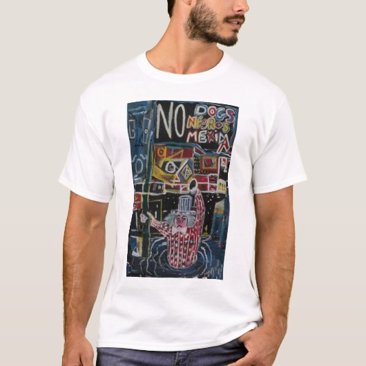 KEINE HUNDE T-Shirt (Vorderseite)
