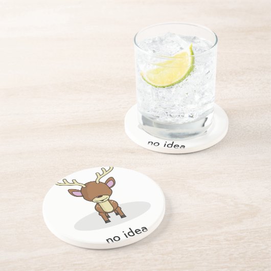 Keine Idee Untersetzer (Seite)