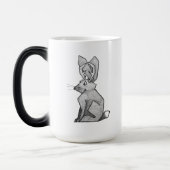 Keine Identitätskrise hier. Verwandlungstasse (Links)