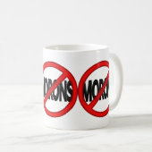 Keine Idioten Kaffeetasse (VorderseiteRechts)