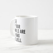 Keine Ihrer E-Mails findet mich gut aussehende E-M Kaffeetasse (Vorderseite Links)