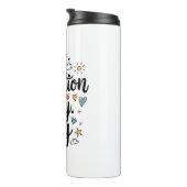 Keine Inspiration heute - Spaß und farbenfrohe Ges Thermosbecher (Nach rechts gedreht)