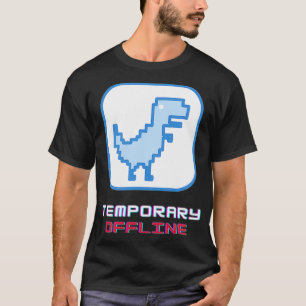 Keine Internetverbindung Dinosaurier Geeky Nerd Pi T-Shirt