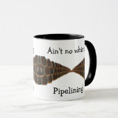 Keine jammernde Pipelining-Tasse Tasse (VorderseiteRechts)
