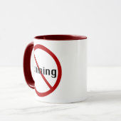 Keine jammernde Tasse (Vorderseite Links)