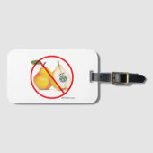 Keine Joker mit Birnen-Gepäck-Umbauten Gepäckanhänger (Vorderseite (Horizontal))