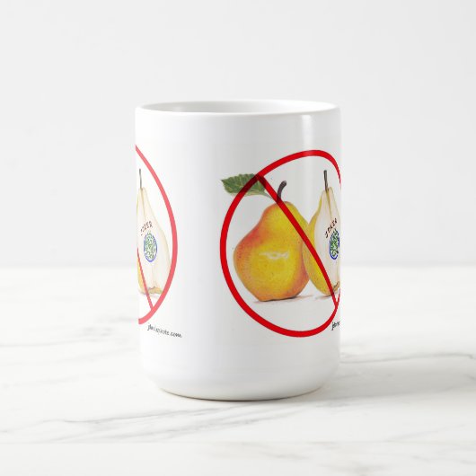 Keine Joker mit der Birnen-Tasse Kaffeetasse (Mittel)