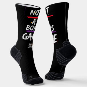 Keine Jungs-Crew-Socken Socken
