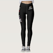 Keine Jungs spielen moderne Leggings (Vorderseite)