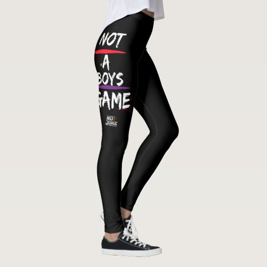 Keine Jungs spielen moderne Leggings (Rechts)
