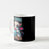Keine Kaffee, keine Arbeit Kaffeetasse (Vorderseite Links)