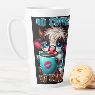 Keine Kaffee, keine Arbeit Milchtasse