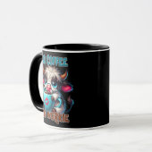 Keine Kaffee, keine Arbeit Tasse (Vorderseite Links)