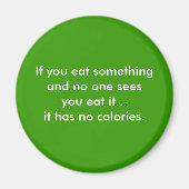 KEINE KALORIEN MAGNET (Vorne)