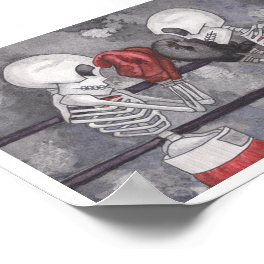 Keine Kampfflugzeuge, geeignet für Framing Miranda Poster (Ecke)