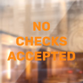 Keine Karo Fensteraufkleber (Blatt 2)