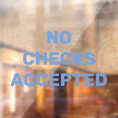 Keine Karo Fensteraufkleber (Blatt 2)