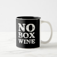 Keine Kasten-Wein-Tasse