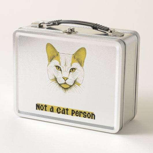 Keine Katzenperson Lunchbox (Vorderseite)