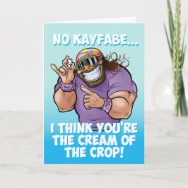Keine Kayfabe Cream of the Crop Profi-Wrestling Feiertagskarte