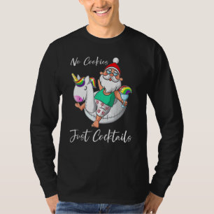 Keine Kekse nur Cocktails Weihnachten I T-Shirt