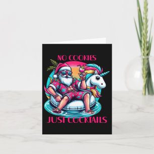 Keine Kekse nur Schwänze Weihnachten im Juli Somme Karte