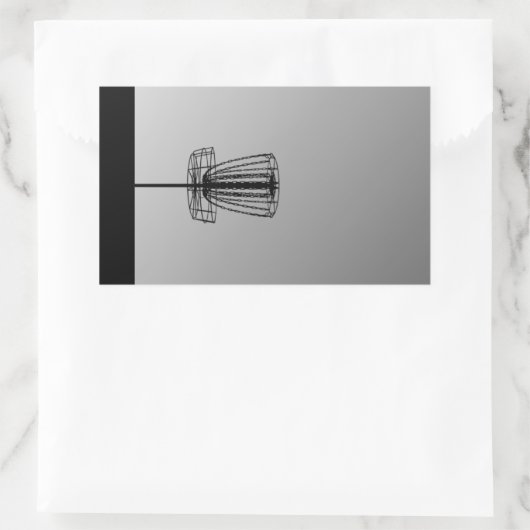 Keine Kette, kein Gewinn Rechteckiger Aufkleber (Tasche)