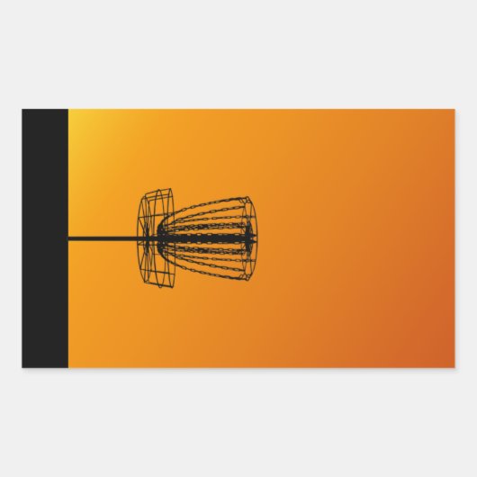 Keine Kette, kein Gewinn Rechteckiger Aufkleber (Vorderseite)