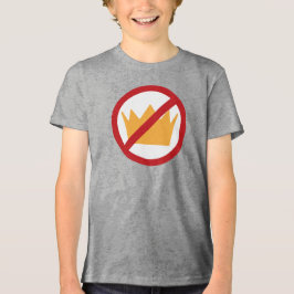 KEINE KINDER! Anti-Trump anpassbar Tri-Blend Shirt