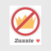 KEINE KINDER! Anti-Trump Aufkleber (Blatt)