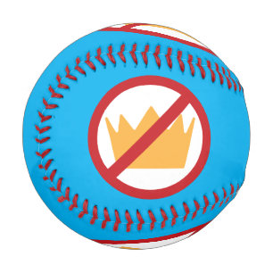 KEINE KINDER! Anti-Trump Blue Baseball