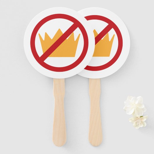 KEINE KINDER! Anti-Trump Fächer (Vorne und Hinten)