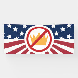 KEINE KINDER! Anti-Trump-Flagge Banner