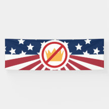 KEINE KINDER! Anti-Trump-Flagge