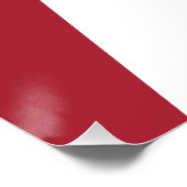 KEINE KINDER! Anti-Trump-Flagge Poster (Ecke)