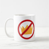 KEINE KINDER! Anti-Trump Kaffeetasse (Links)