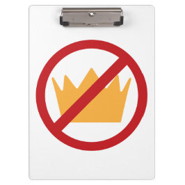 KEINE KINDER! Anti-Trump Klemmbrett