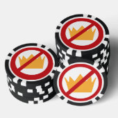 KEINE KINDER! Anti-Trump Pokerchips (Stapel)