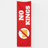 KEINE KINDER! Anti-Trump Red OD Banner (Vertikal)